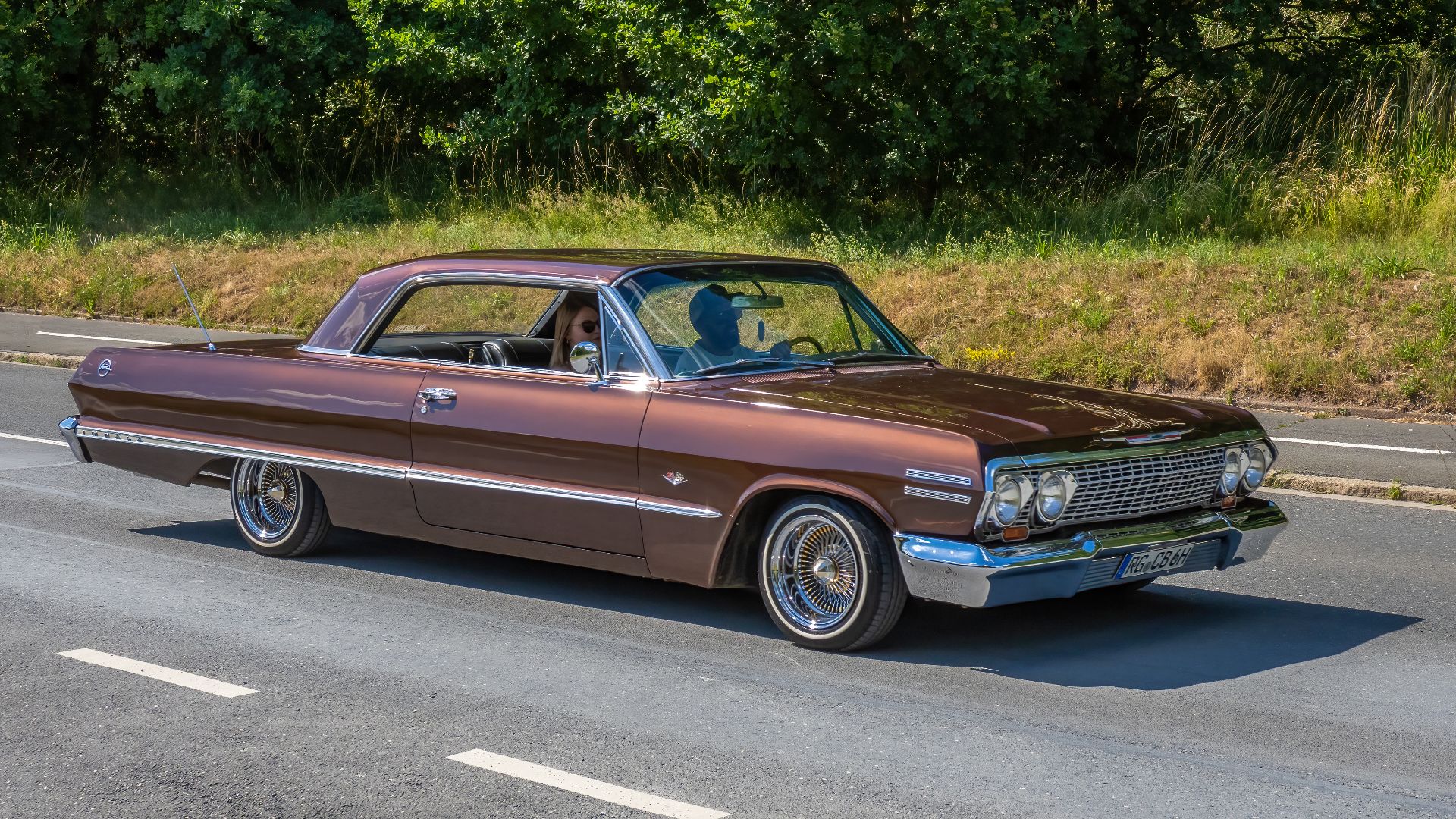 1963 Chevrolet Impala at the Oldtimer Meeting 2022 in Kulmbach