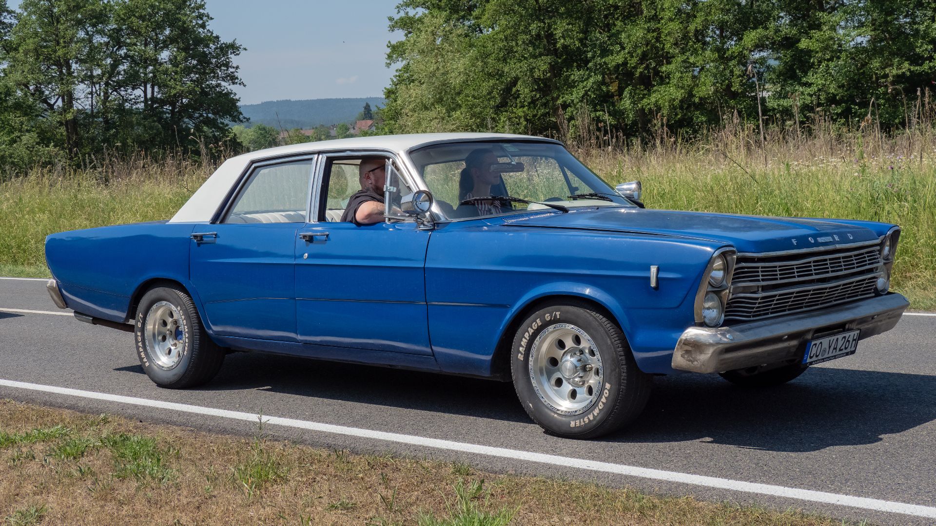 Ford Galaxie 500XL at the Oldtimer Meeting Ebern