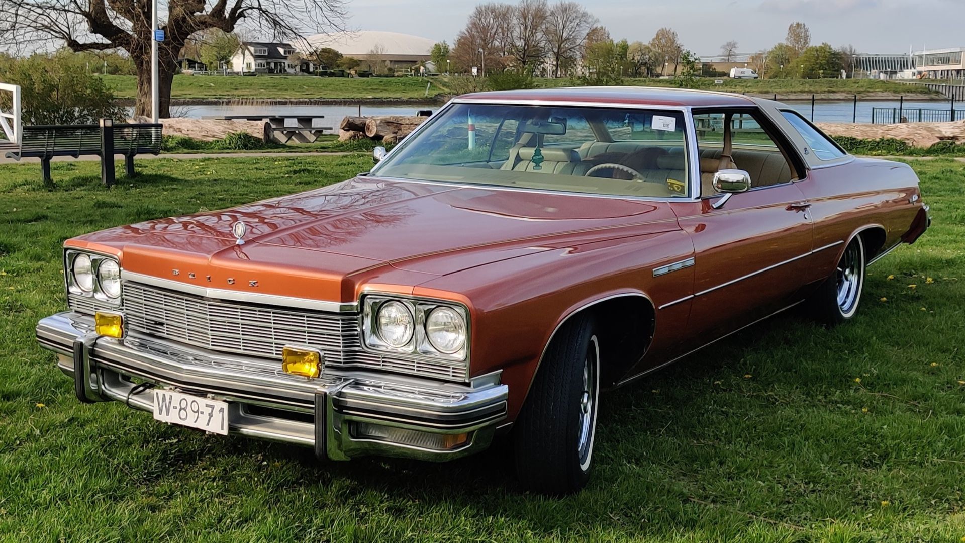 A 1975 Buick LeSabre Custom Landau Hardtop