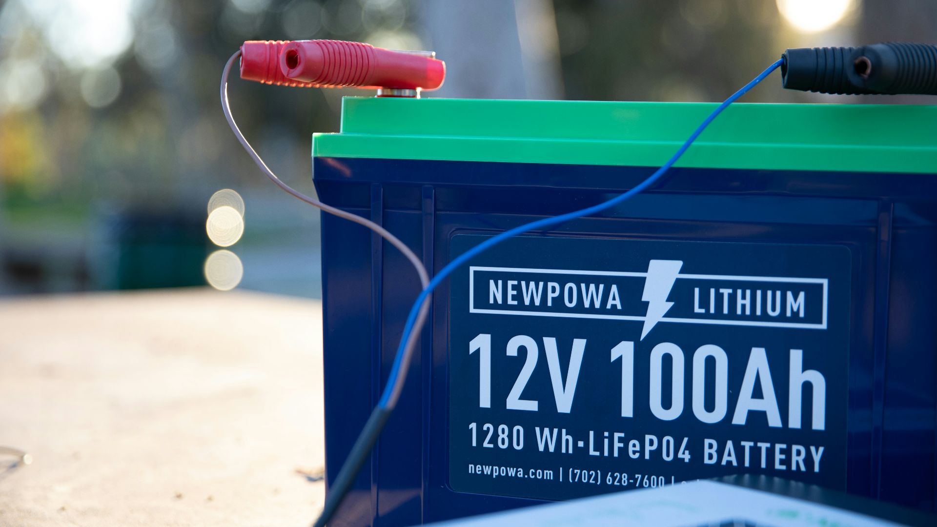 a close up of a battery on a table