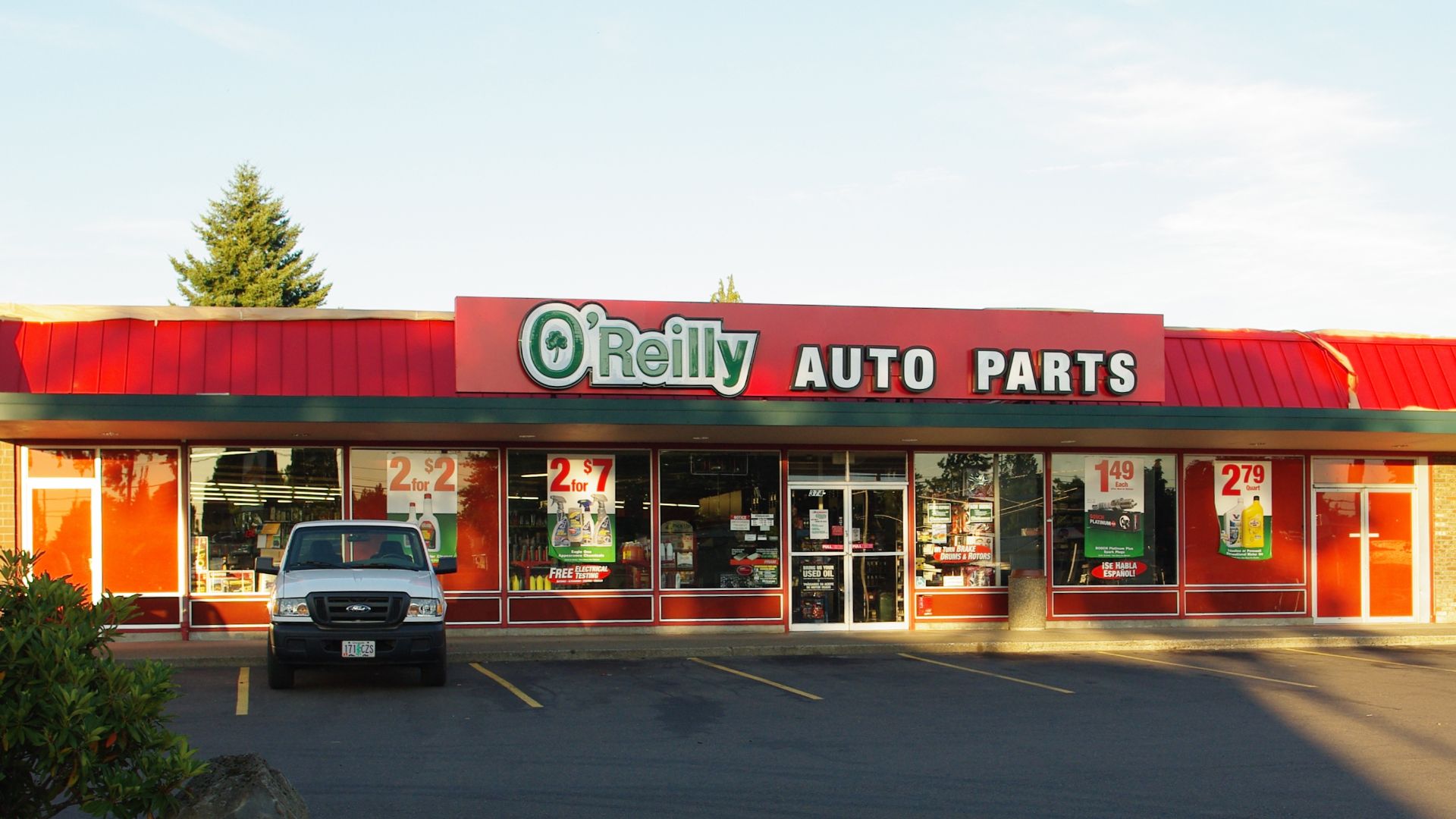O'Reilly Auto Parts store in Hillsboro, Oregon.