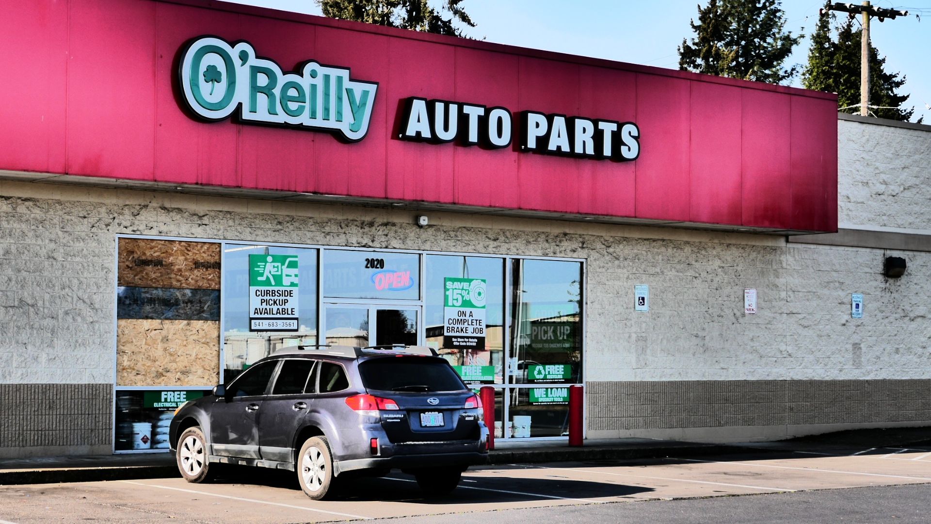 O'Reilly Auto Parts store in Eugene, Oregon