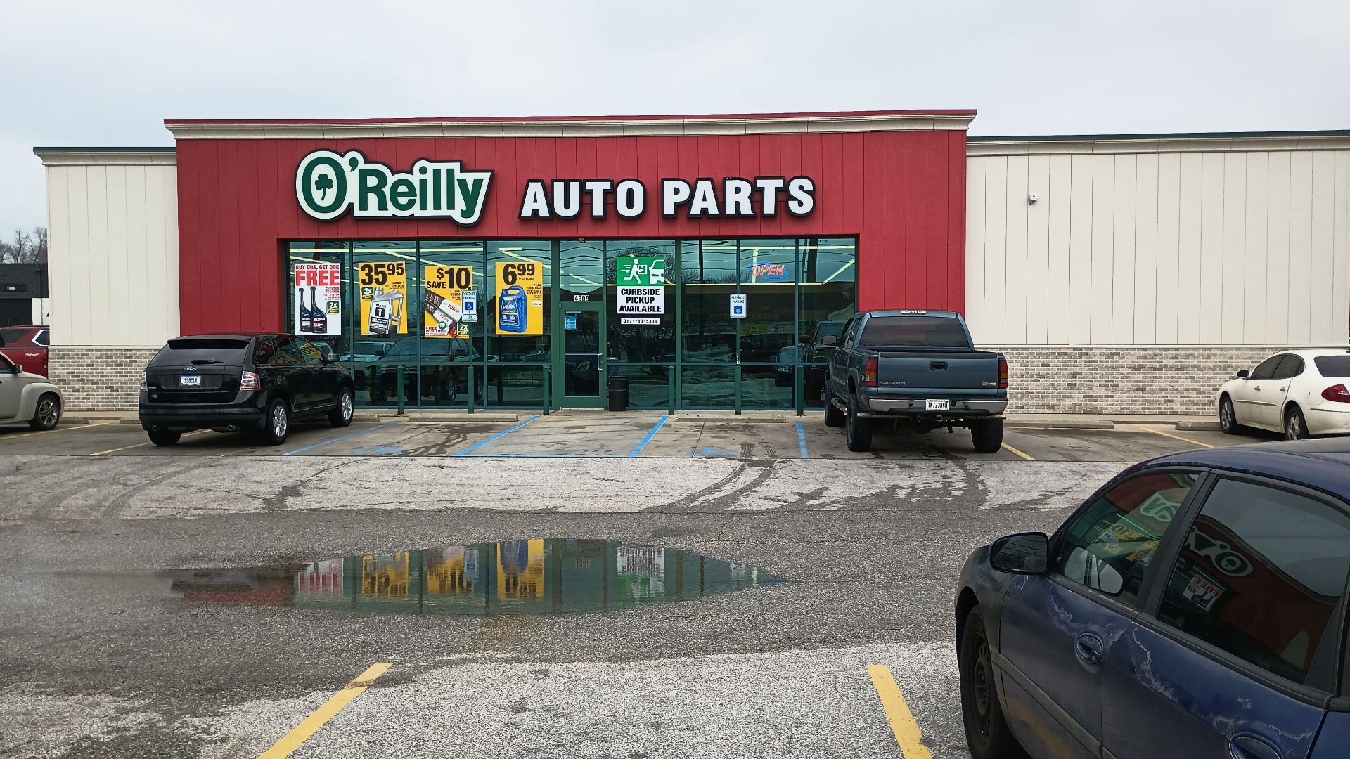 An O'Reilly Auto Parts store in Beech Grove.