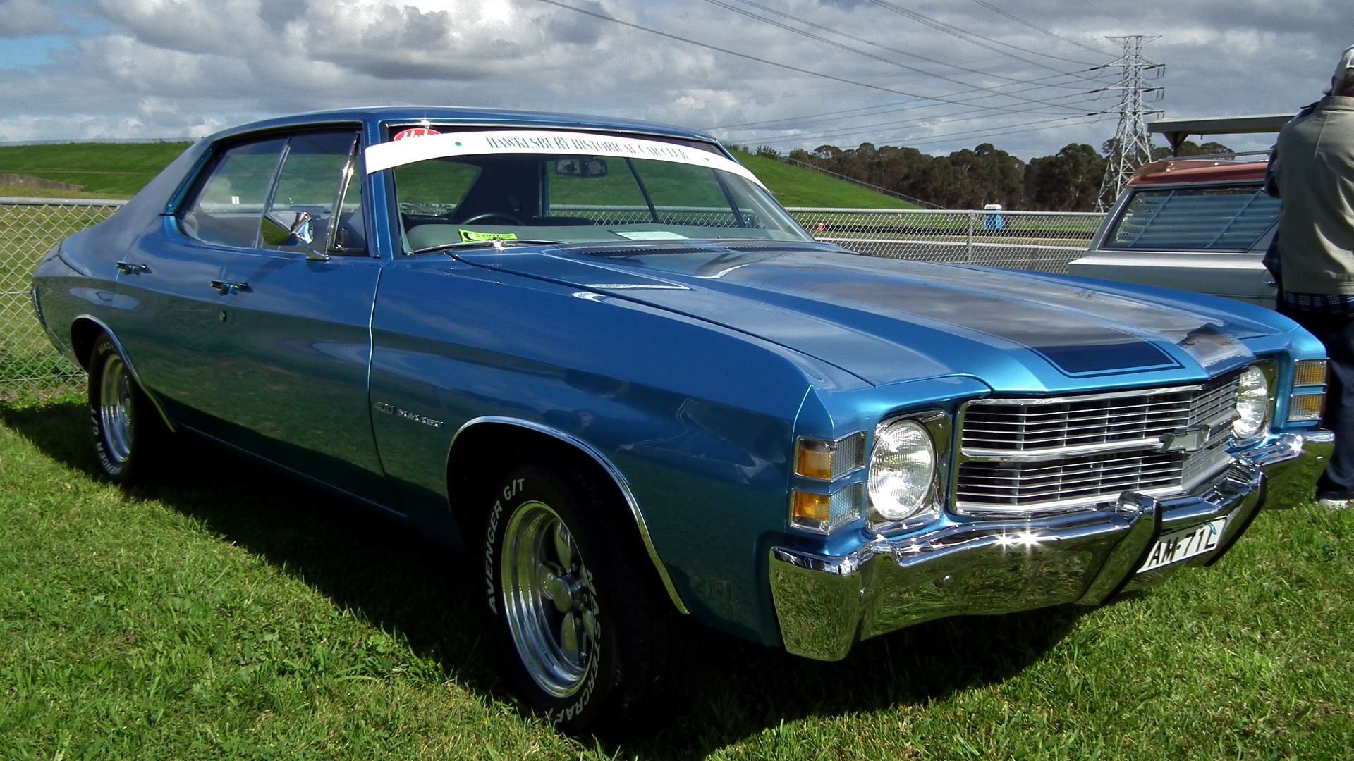 1971 Chevrolet Chevelle Malibu 400 sedan. Taken at Shannon's Eastern Creek Classic 2011, held at Eastern Creek Raceway Sydney.