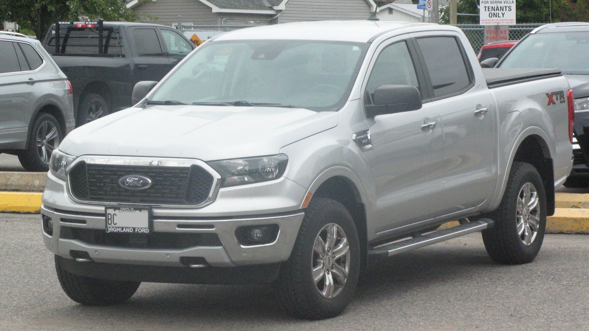 2019 Ford Ranger Supercrew photographed in Sault Ste. Marie, Ontario, Canada