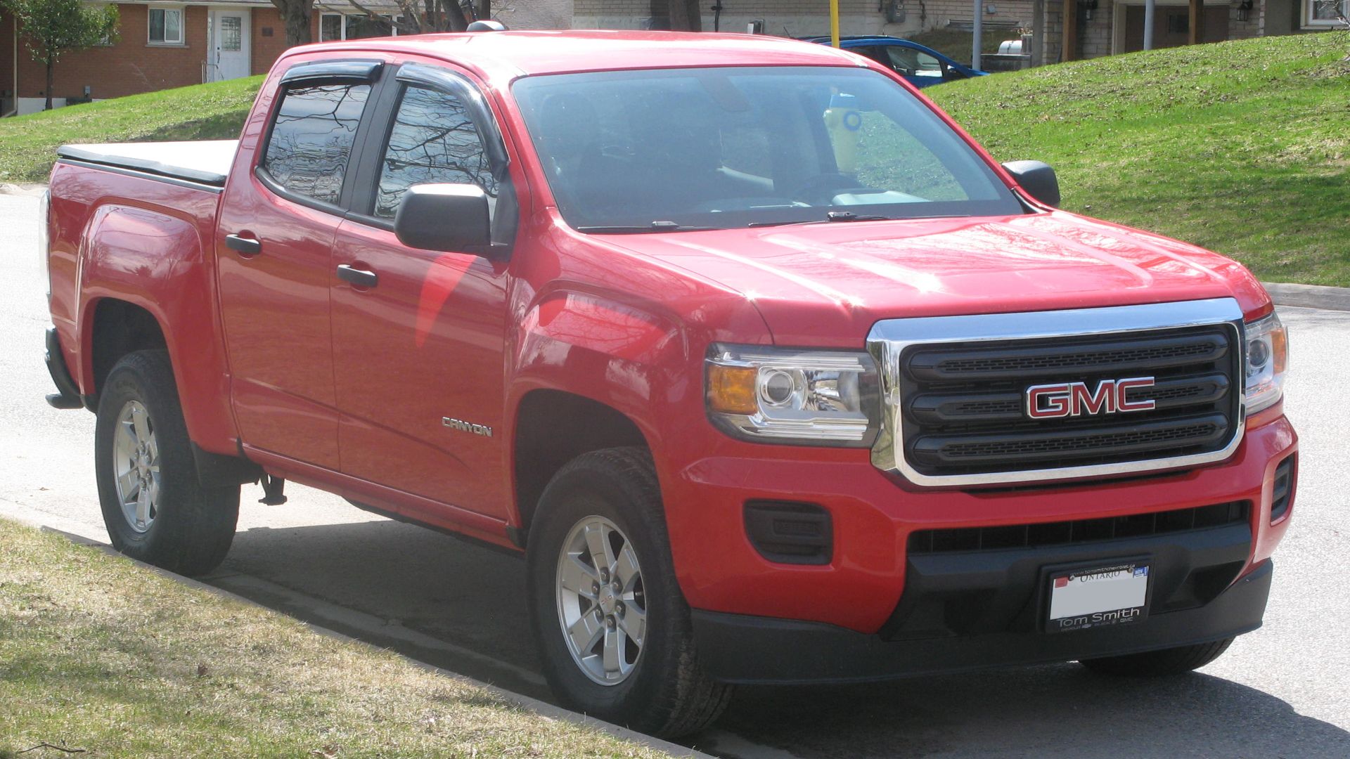2015 GMC Canyon photographed in Sault Ste. Marie, Ontario, Canada