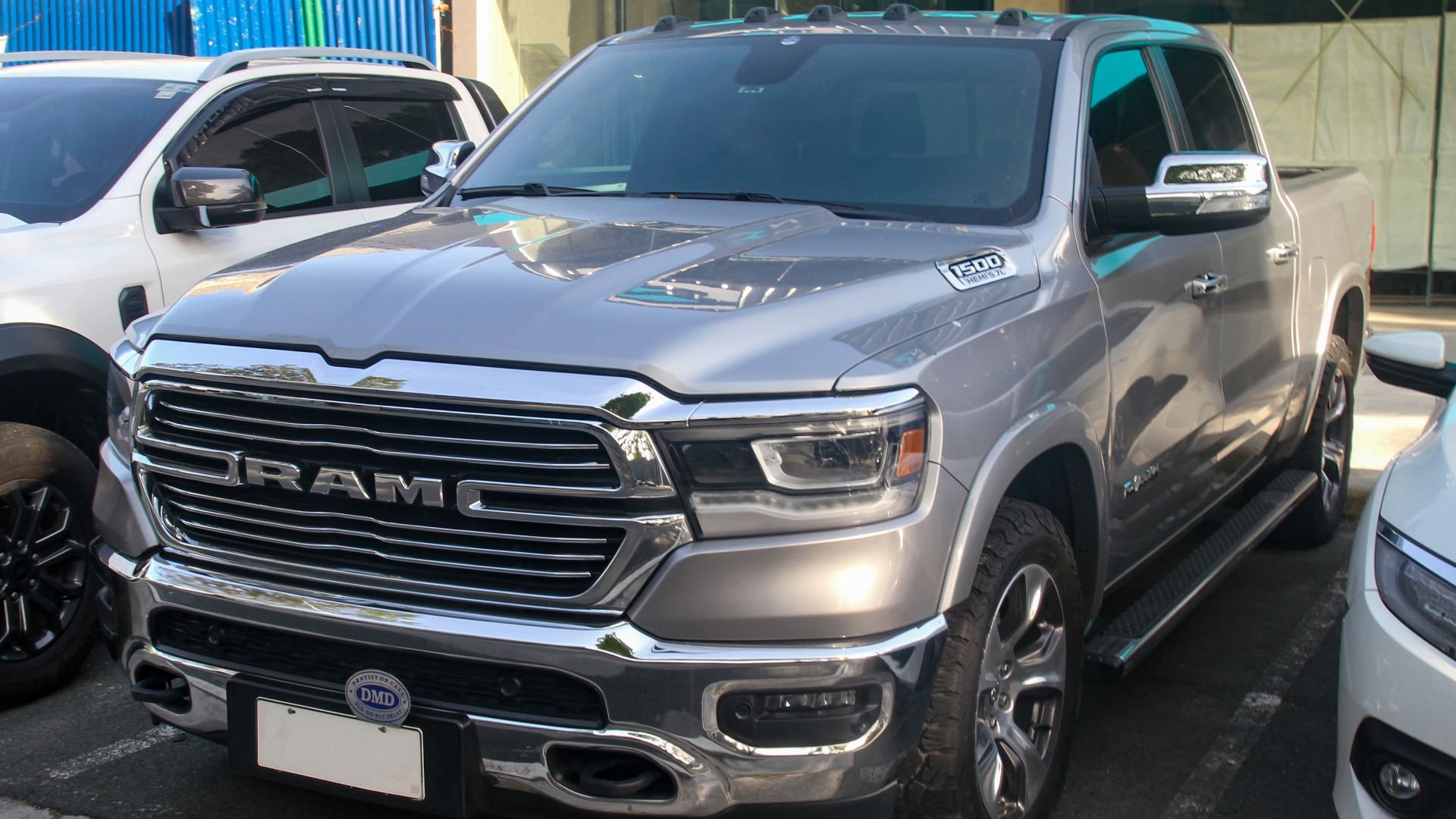 2020 Ram 1500 5.7 Hemi Laramie Longhorn in Billet Silver taken in Westgate Center, Muntinlupa