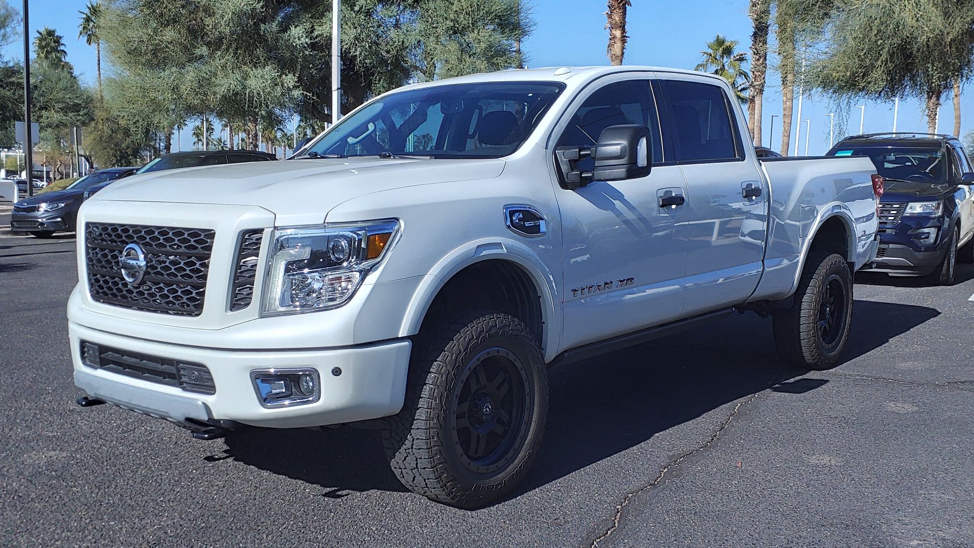 19 Nissan Titan XD PRO-4X - Shot at Earnhardt Buick GMC in Mesa AZ