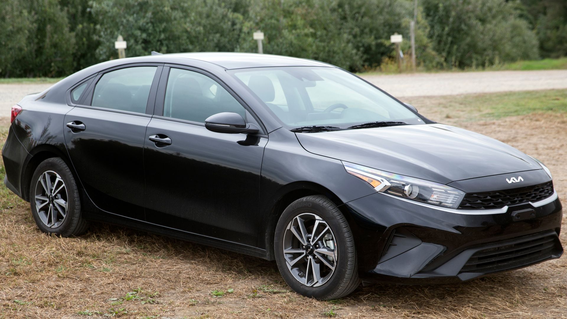 2022 Kia Forte LXS in Aurora Black Pearl; built in Nuevo León, Mexico. 16