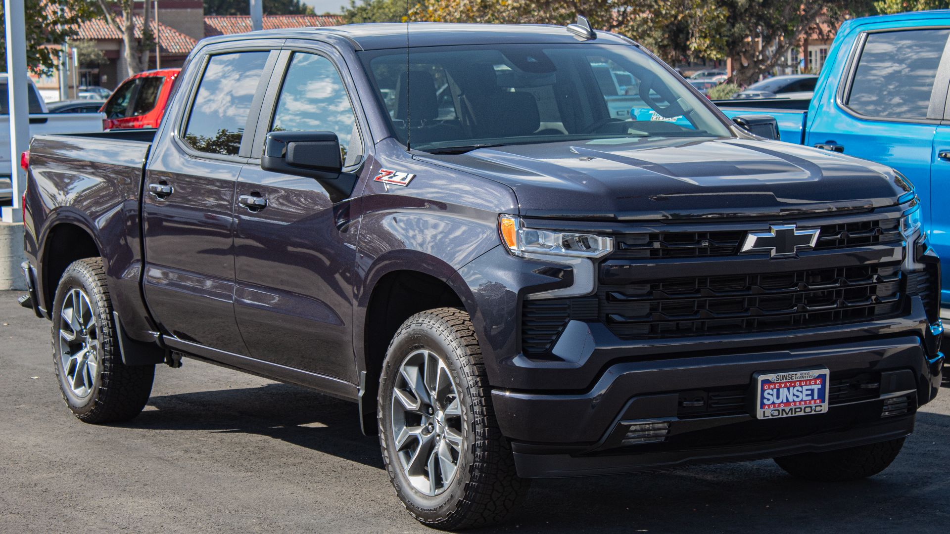 A 2022 Chevrolet Silverado 1500 Z71 I photographed in Lompoc, California