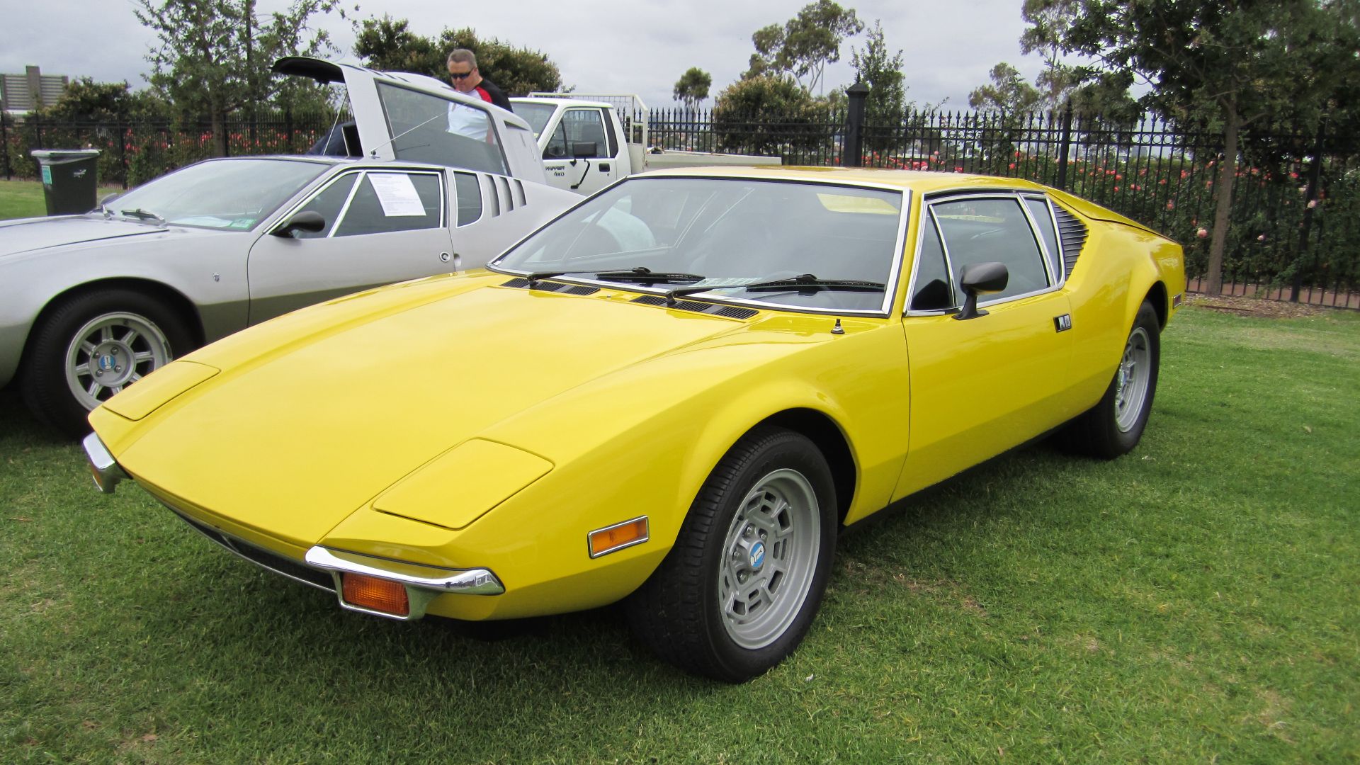 DeTomaso was an Italian company known for producing sports and luxury vehicles. 
The 1st Sports car was the 1963-66 Vallelunga with mid mounted Cortina engine.
The 2nd was the Mangusta, built from 1966-1971, with help from Carroll Shelby, it had mid mount