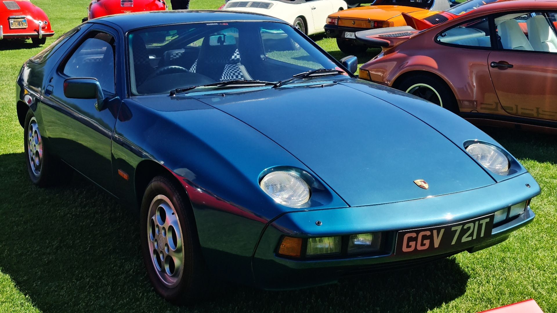 A Porsche 928 taken at the London Concours 2021.