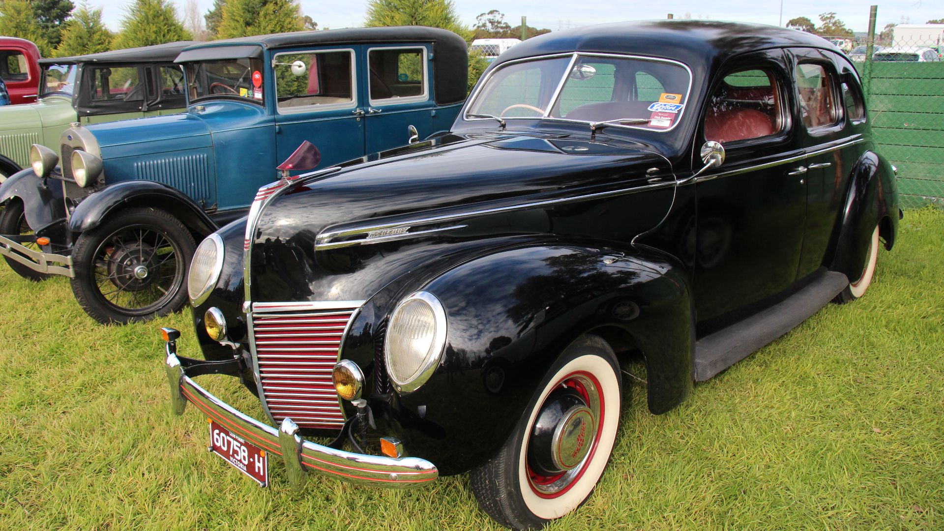 This is the first of the Mercurys; Edsel Ford introduced the 'Mercury' in 1939 as  a model to fill the gap between the basic Ford V8, and the luxury upmarket Lincoln Zephyr. The Mercury shared no panels with Ford or the Lincoln, although design-wise the t