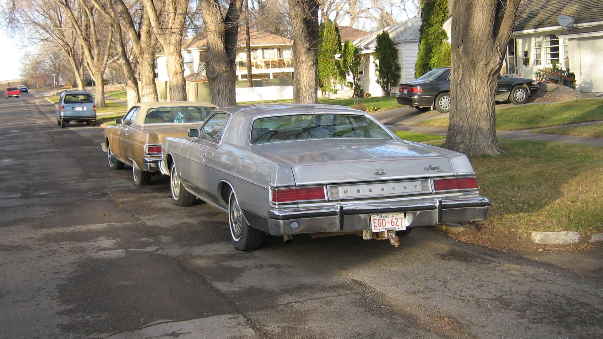 Two of them. A four door and a two door. The same guy seemed to have half a dozen Ford trucks and a Mercury Comet.