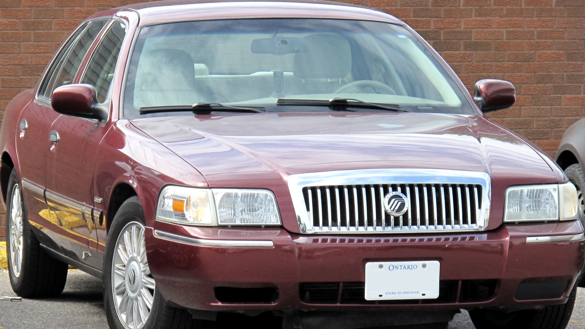 2010 Mercury Grand Marquis LS photographed in Sault Ste. Marie, Ontario, Canada.