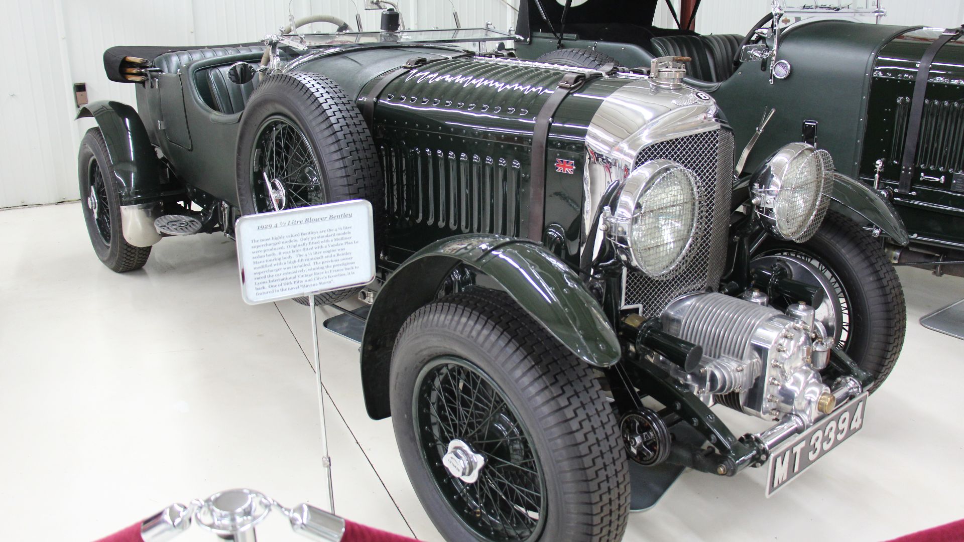 The Bentley 3 litre, introduced in 1921, was replaced with a more powerful car in 1927, by increasing its engine displacement to 4.4 litres. Mostly Tourers and Saloons were built. A total of 720 4½ litre cars were produced between 1927 and 1931, including