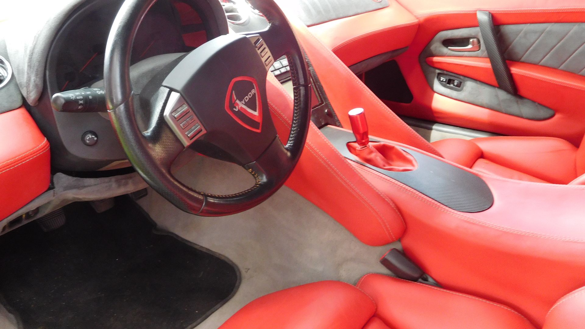 Interior of a Vaydor at the St. Petersburg Festival of Speed