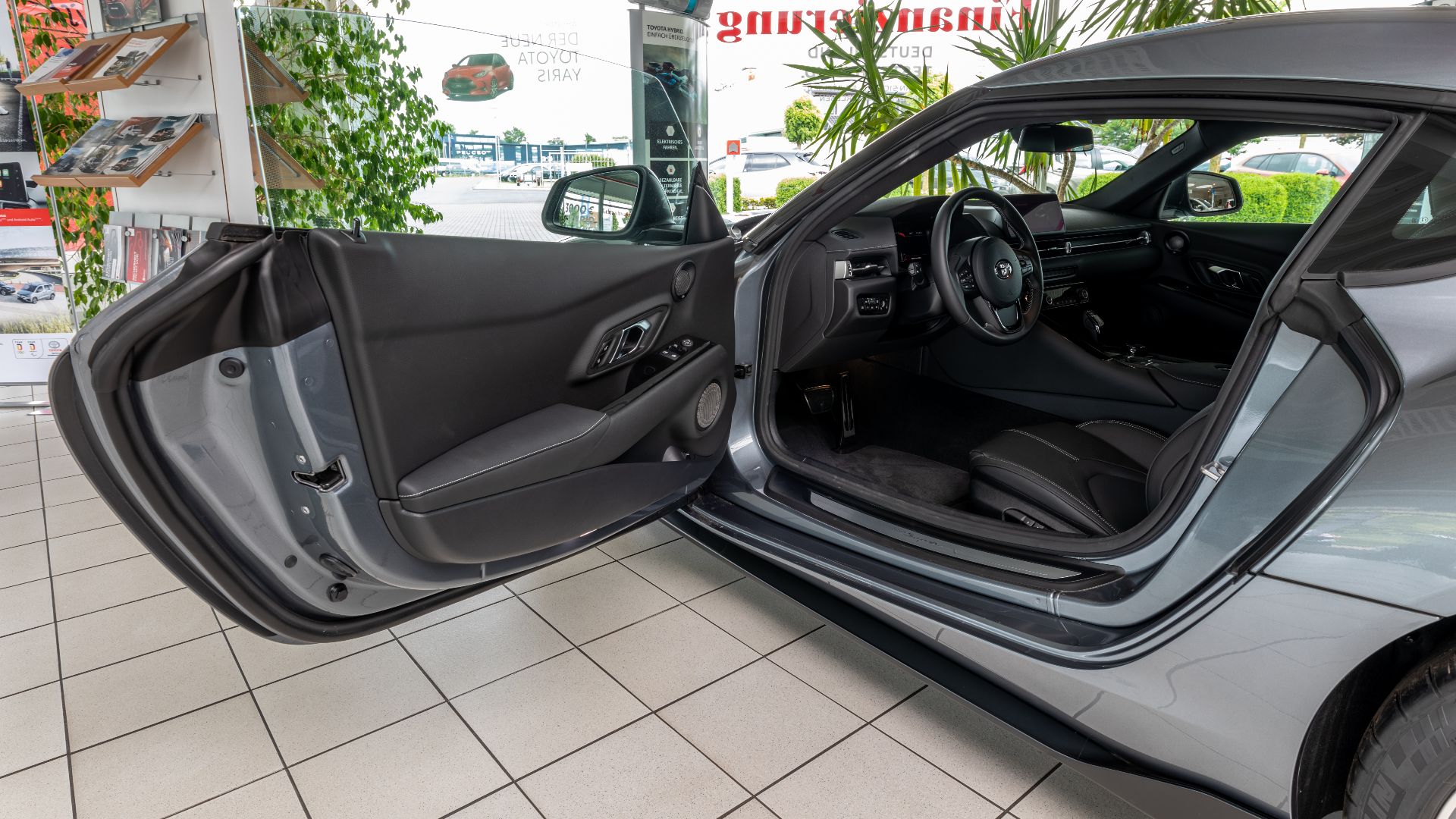 Toyota GR Supra (in the showroom of Auto Bertels) in Dülmen, North Rhine-Westphalia, Germany