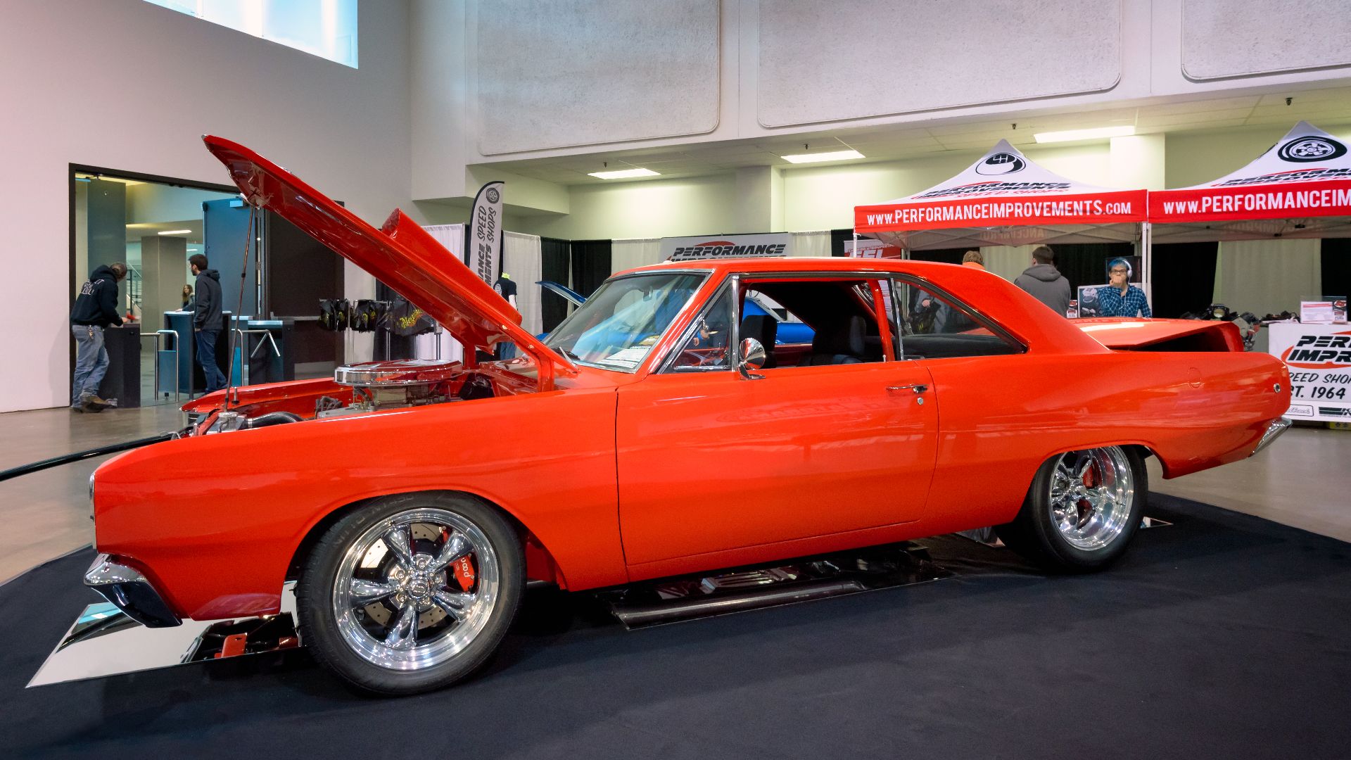 Taken at the 2017 Motorama custom car show.