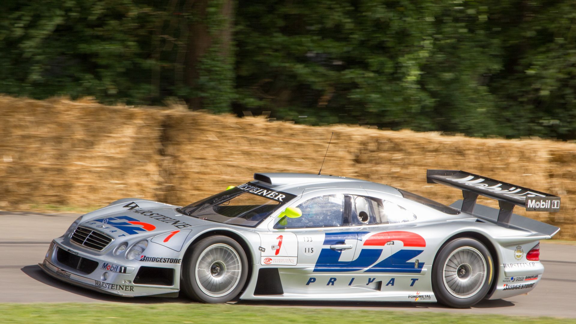 The CLK GTR at the 2014 Goodwood Festival of Speed.