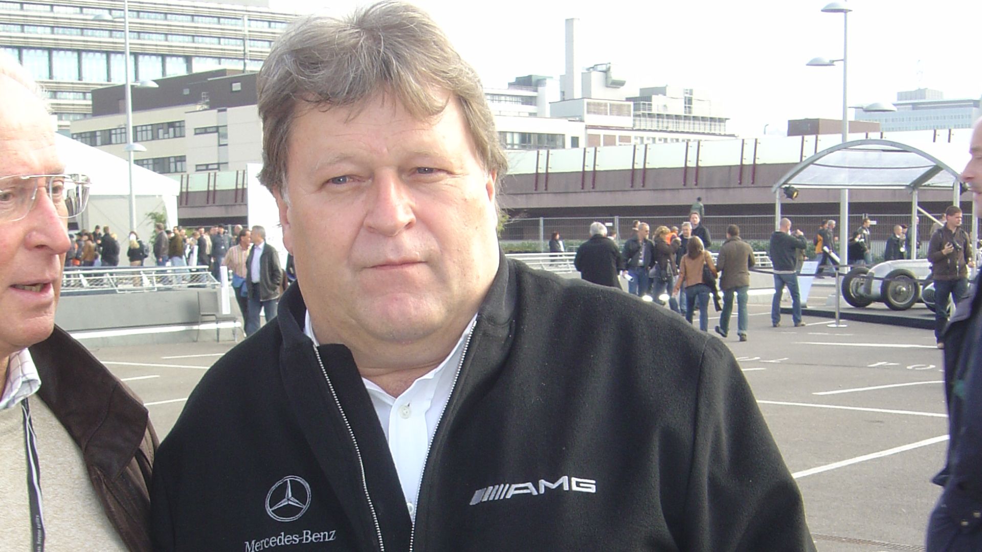 Norbert Haug: the photo was taken during 2007's