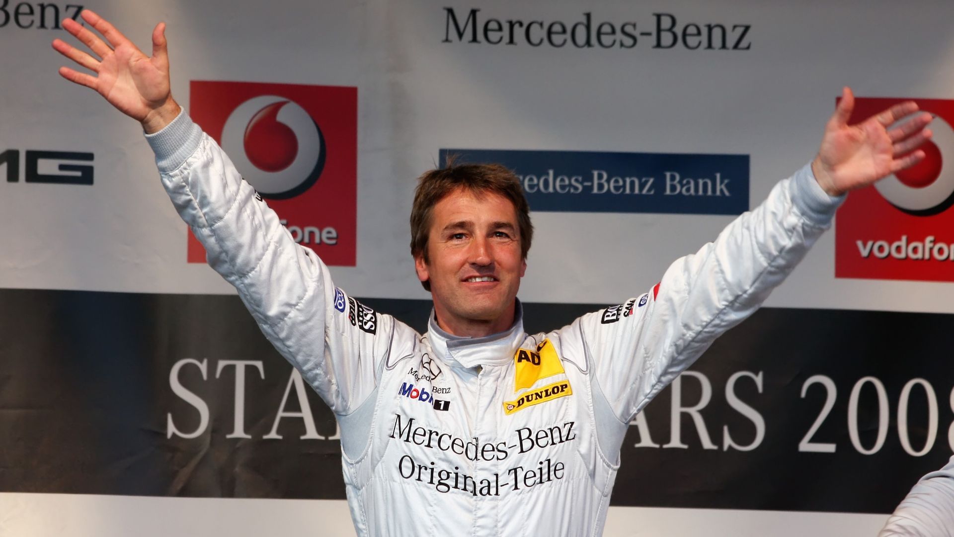 Bernd Schneider at Stars & Cars 2008 after announcing the end of his DTM career.