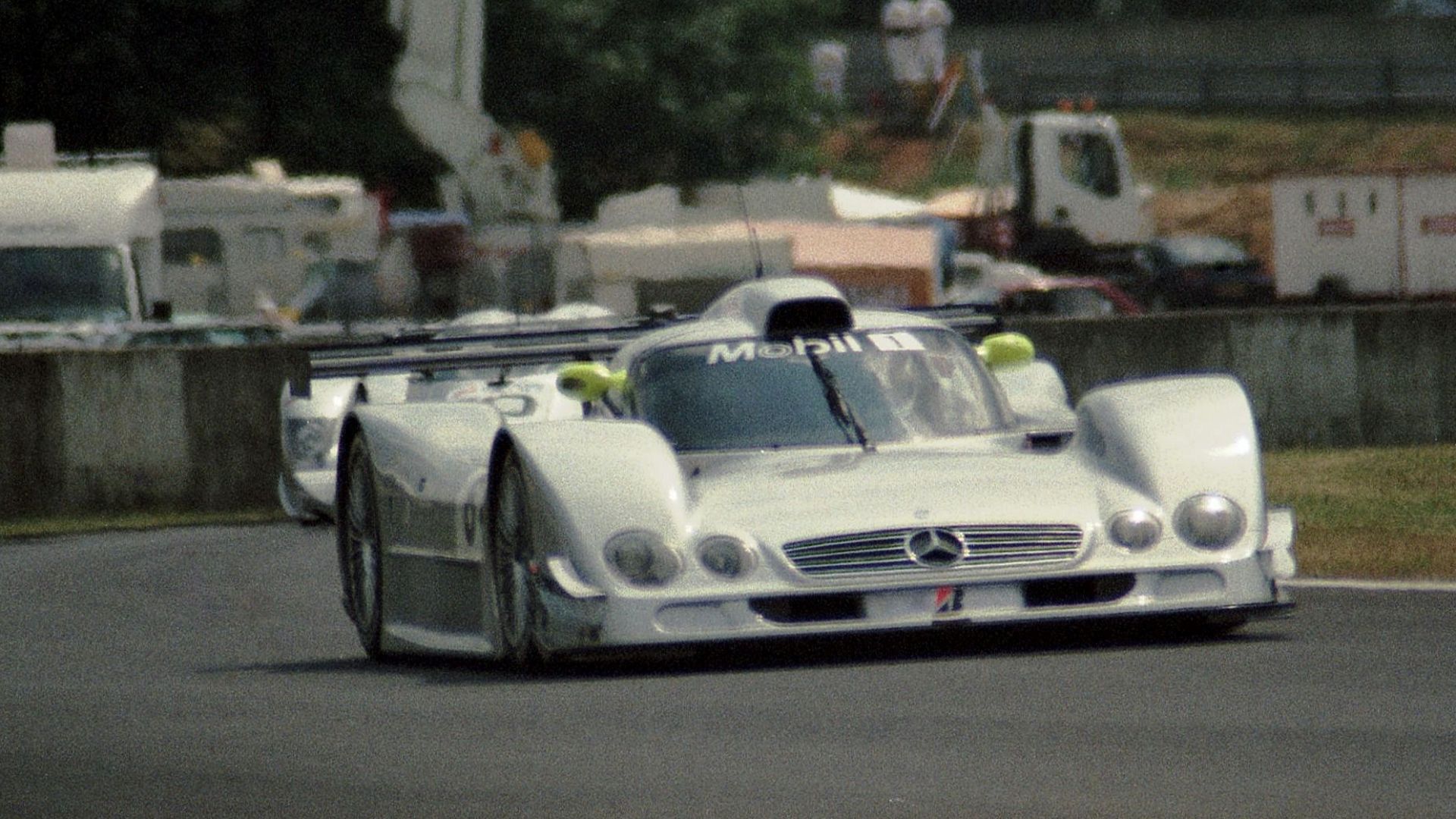 Mercedes-Benz CLR - Pedro Lamy, Bernd Schneider & Franck Lagorce at the 1999 Le Mans