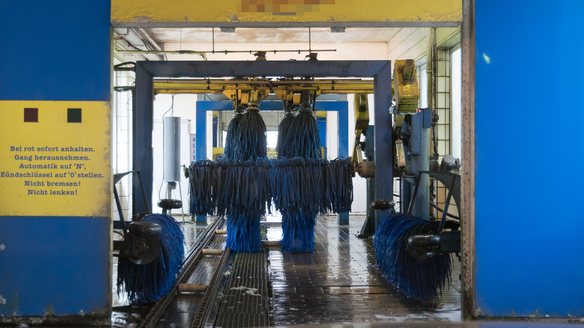 Former car wash in Wehrda, Marburg; torn down 2019 or 2020