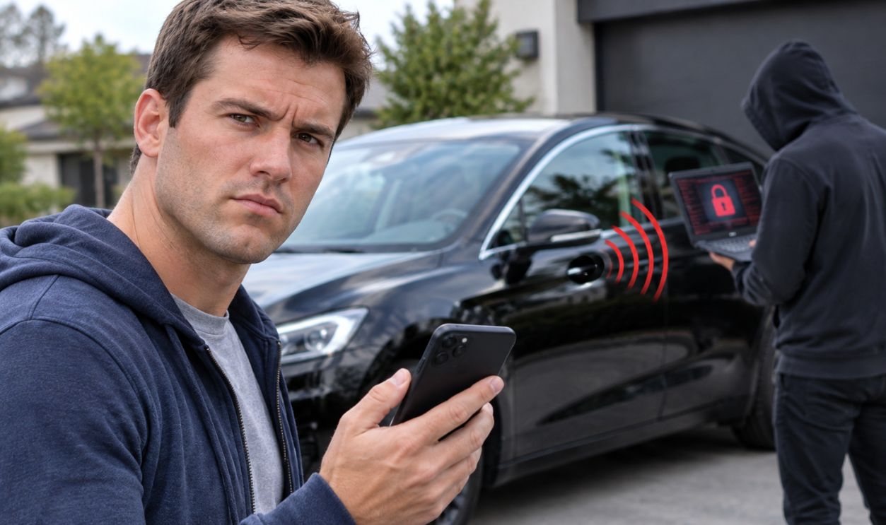  app can unlock the doors from anywhere. 