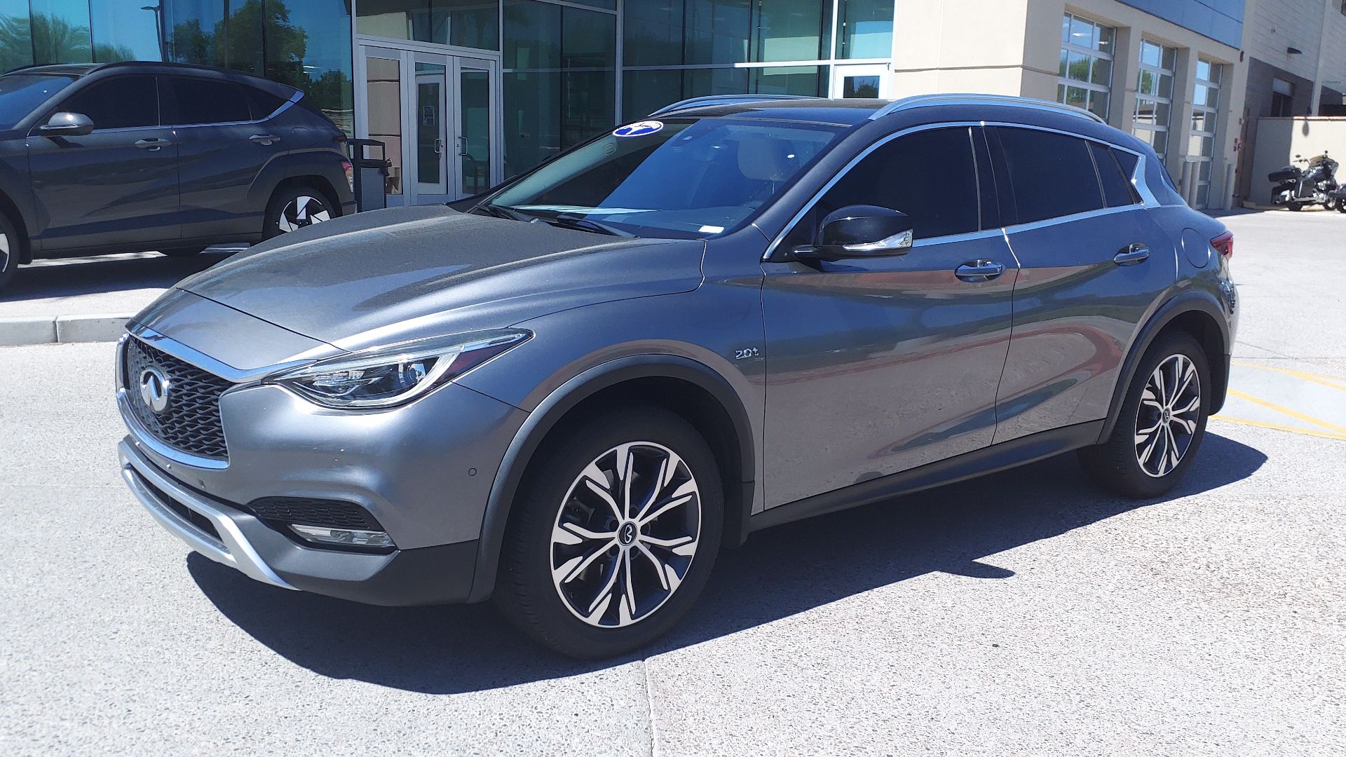 17 Infiniti QX30 Premium - Shot at Earnhardt San Tan Hyundai in Gilbert AZ