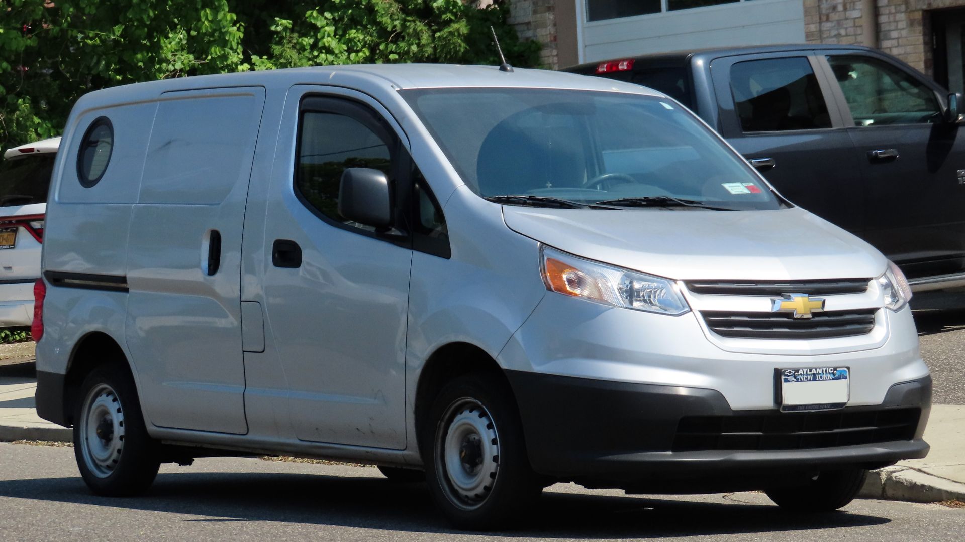 A 2015 Chevrolet City Express LS photographed in Lindenhurst, New York, USA