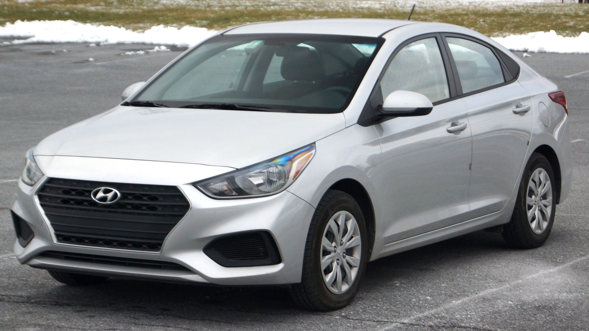 2018 Hyundai Accent (United States) front view