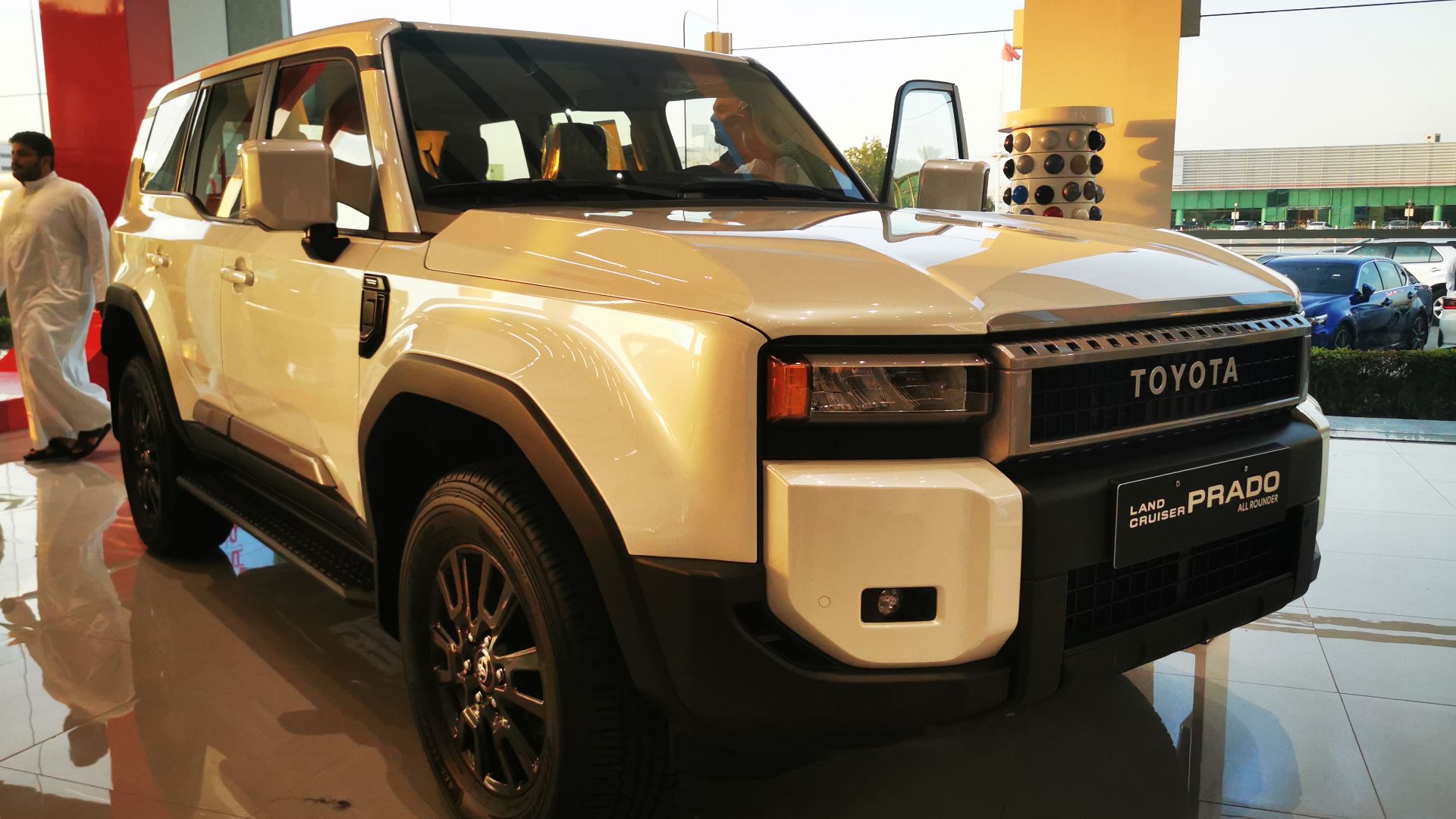 2025 Land Cruiser Prado displayed in Bahrain