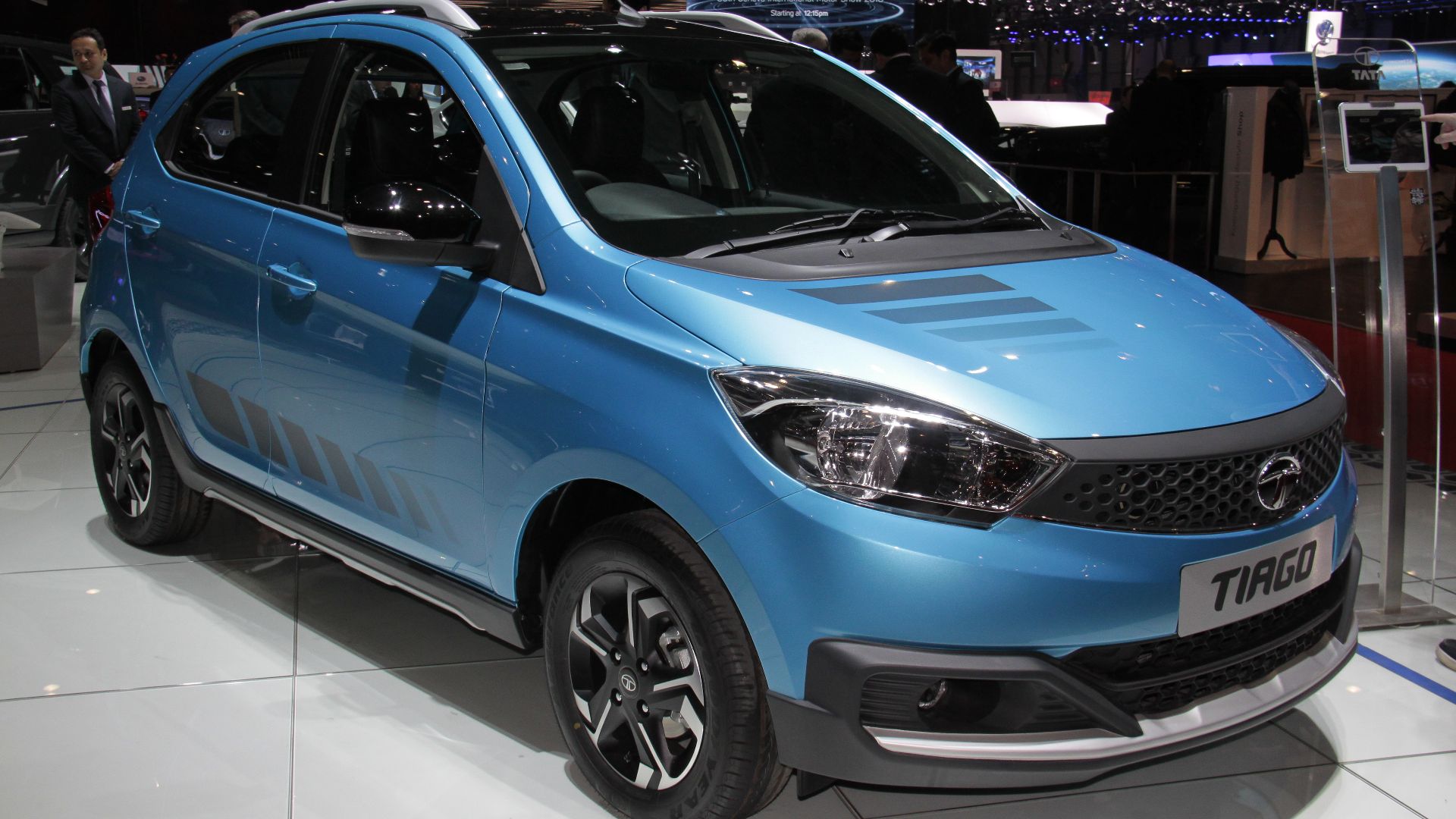 Tata Tiago at the 2016 Geneva Motor Show