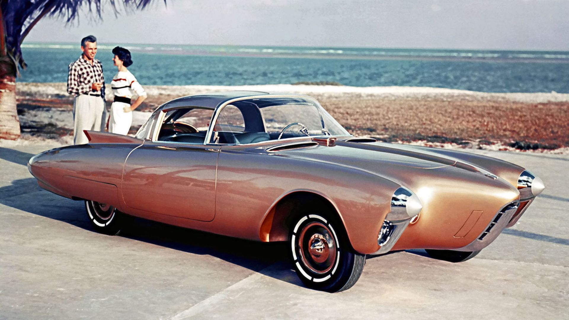 The 1956 Oldsmobile Golden Rocket Motorama show car