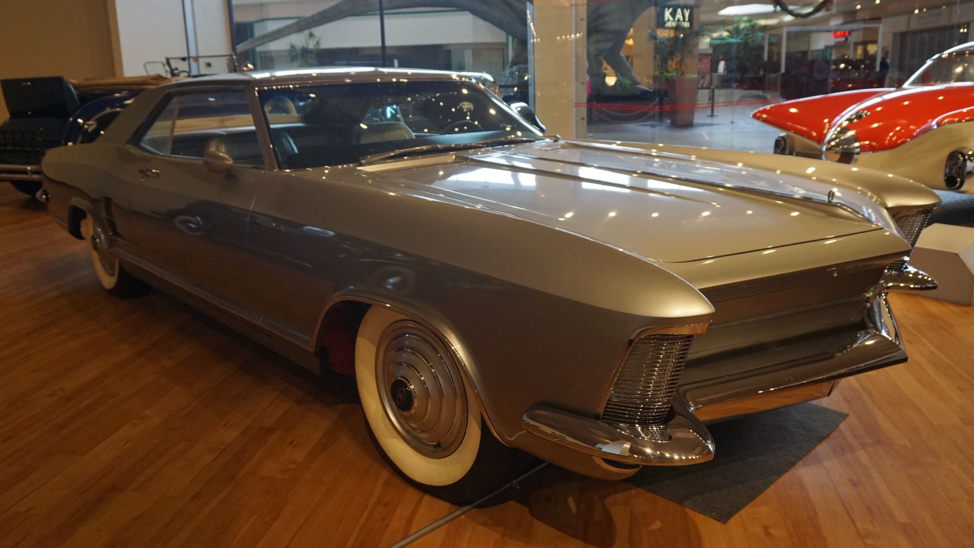 The 1963 Buick Silver Arrow at the Sloan Museum at Courtland Center in Burton, Michigan (United States).
