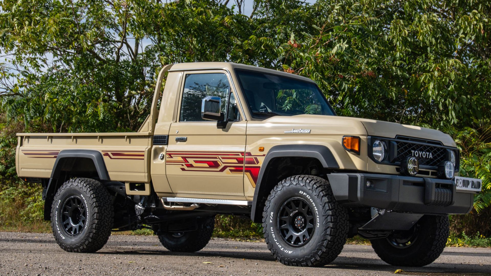 Toyota Land Cruiser 79 GRJ facelift 2024 version Afrique