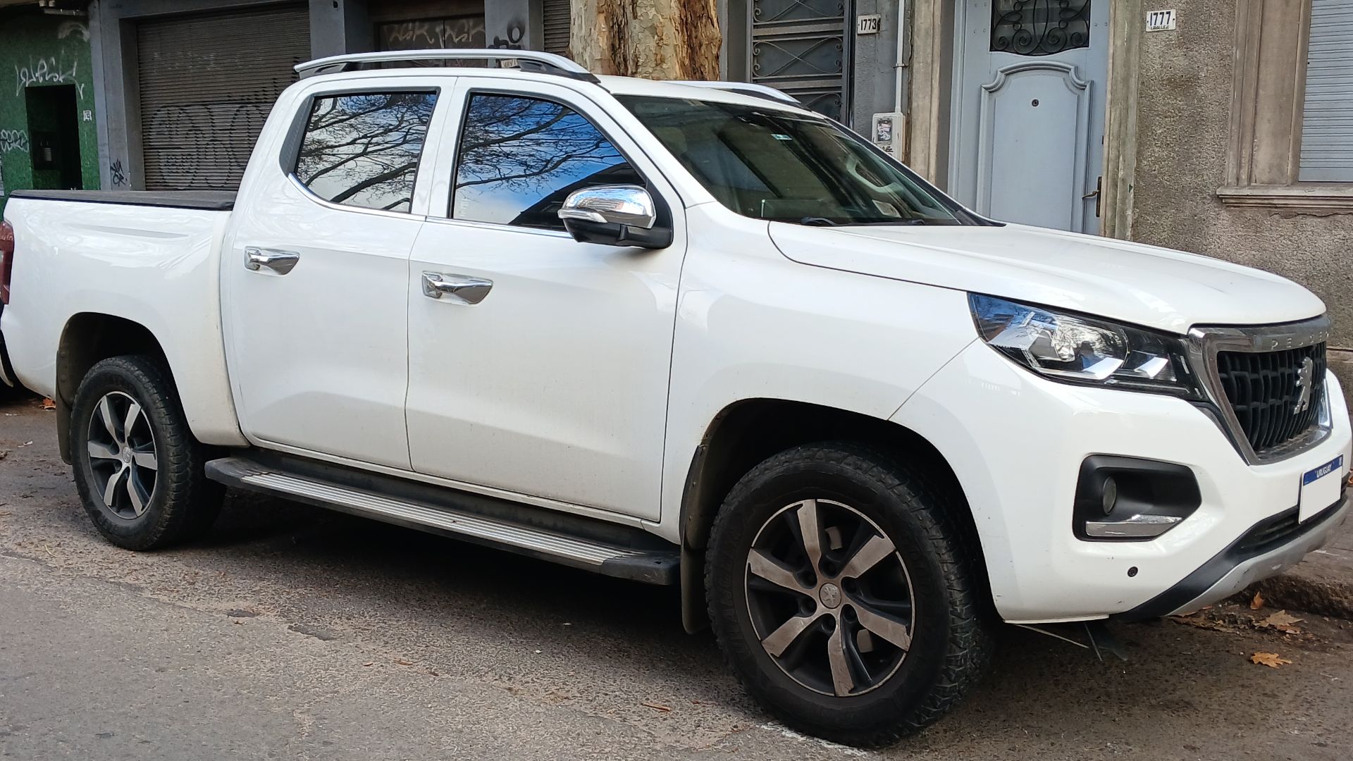 Peugeot Landtrek Action in Montevideo, Uruguay