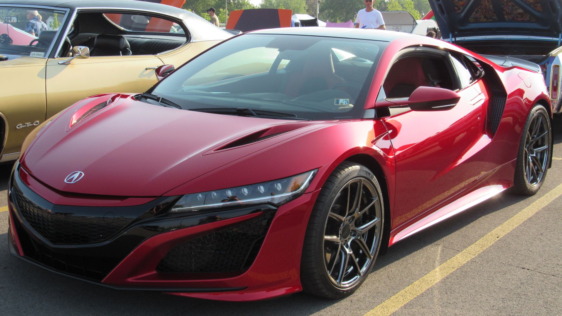 2017-2022 Acura NSX, photographed in Ohio, USA.