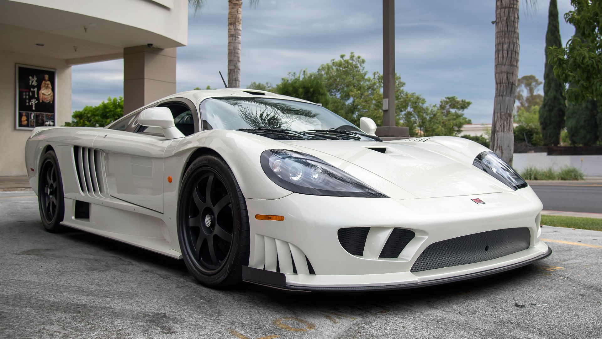 White (Bianco Fuji) Saleen S7 Twin Turbo