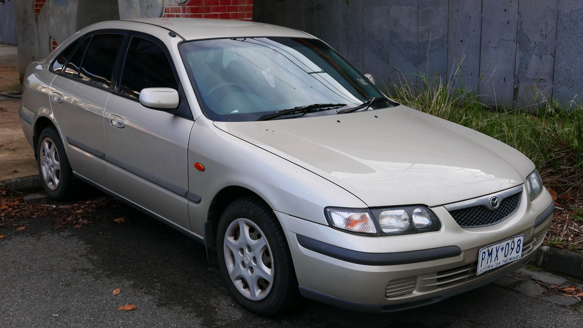 1998 Mazda 626 (GF) Limited hatchback. Photographed in Northcote, Victoria, Australia.