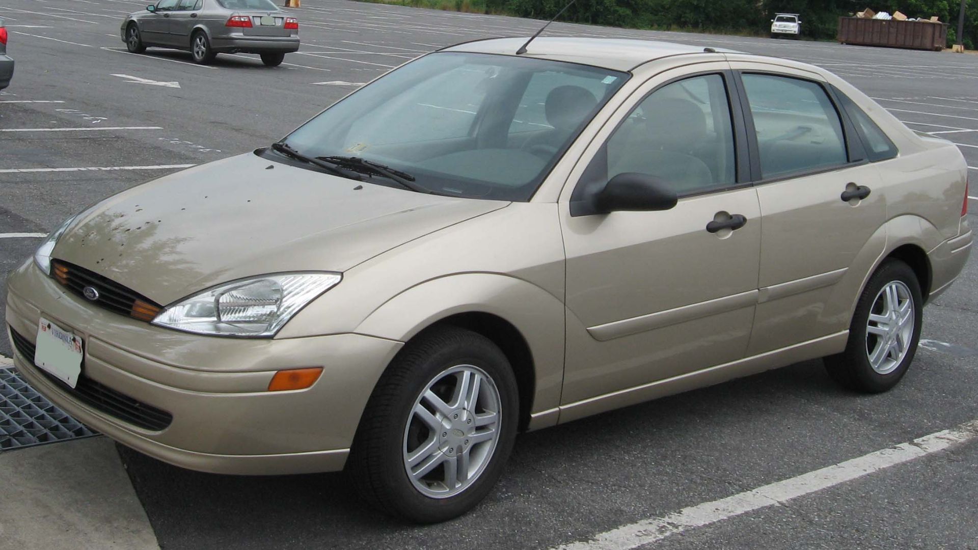 2000-2004 Ford Focus photographed in USA.