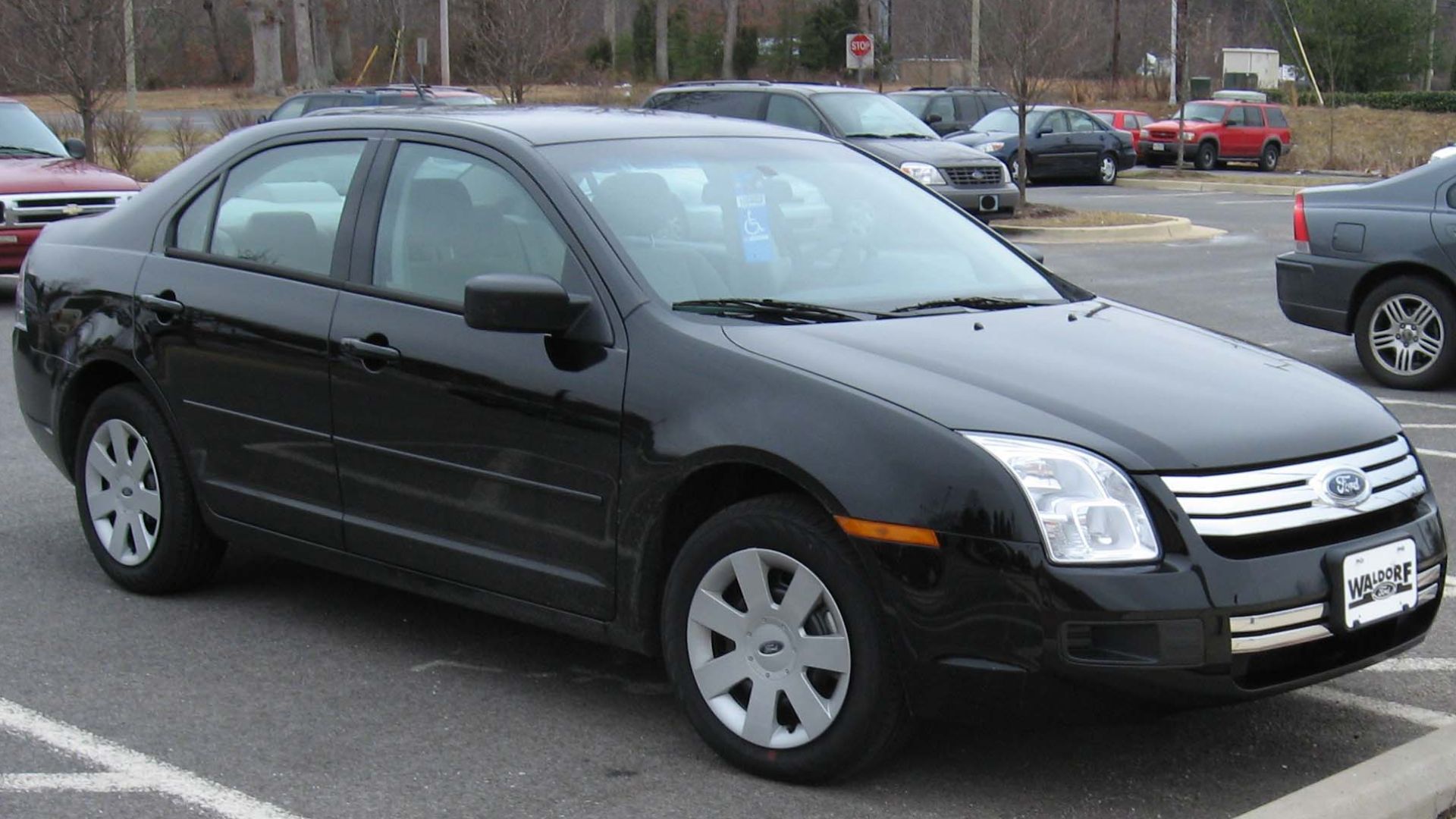 2006-2007 Ford Fusion photographed in USA.