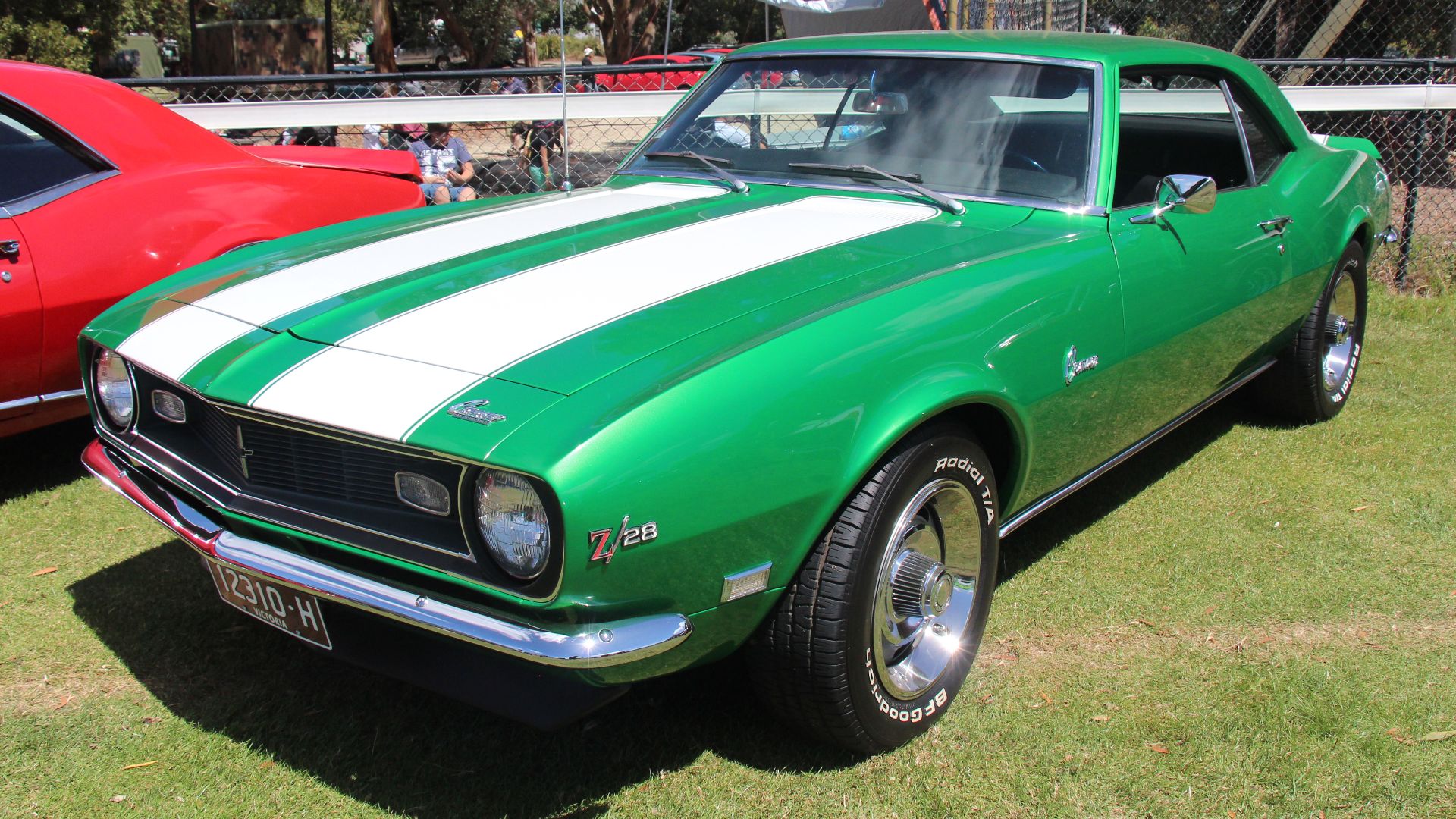 The Chevrolet Motor Company was formed in 1911.
The Camaro was introduced as competition for Ford's pony car, the Mustang, the Mustang, introduced in 1964 had been a huge success.
The first generation Camaro was built from 1967-69, a 2+2 seat, 2 door coup