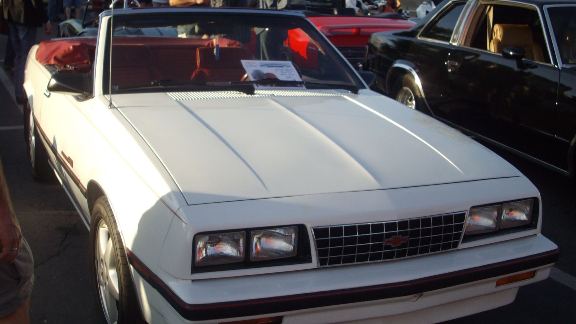 1985 Chevrolet Cavalier photographed in Montreal, Quebec, Canada at Gibeau Orange Julep.