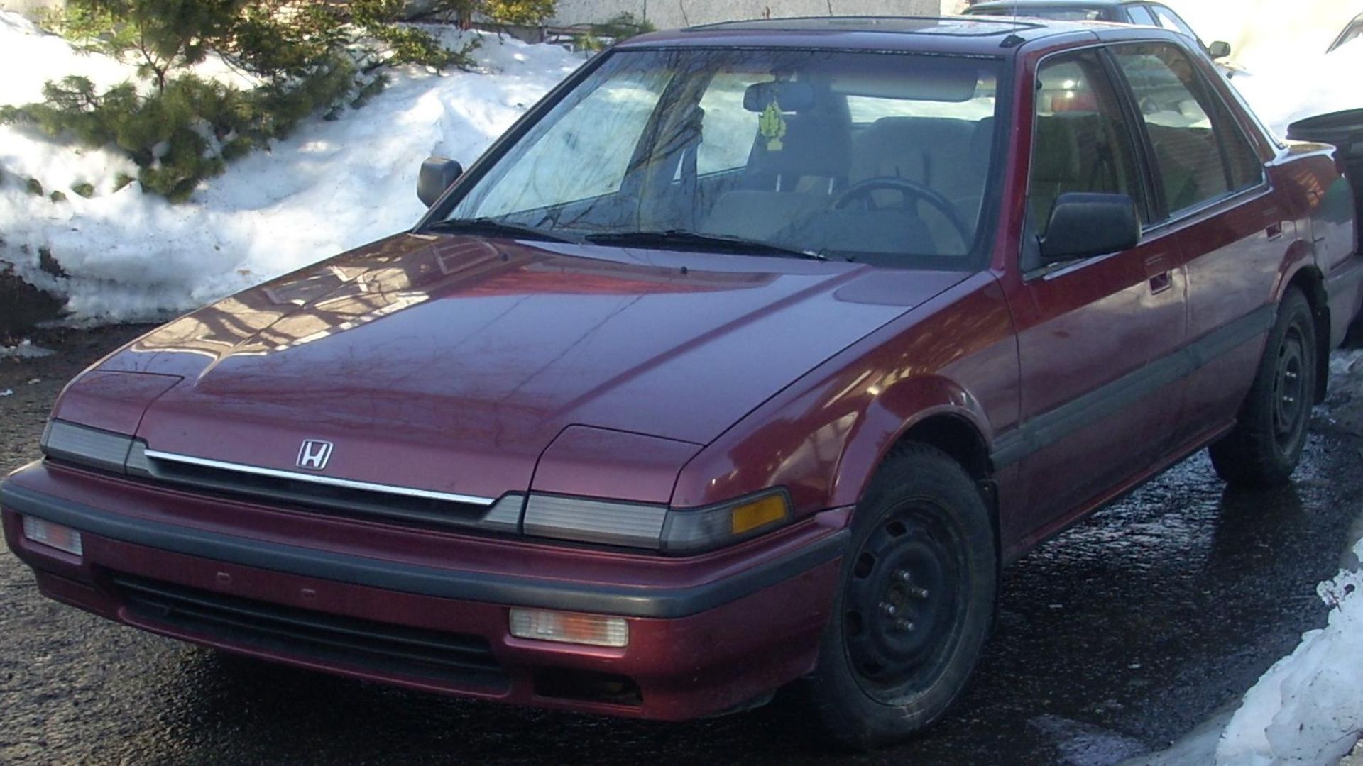 1989 Honda Accord photographed in Montreal, Quebec, Canada.