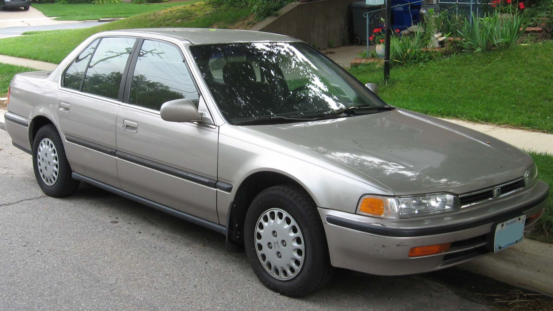 1990-1993 Honda Accord photographed in USA.