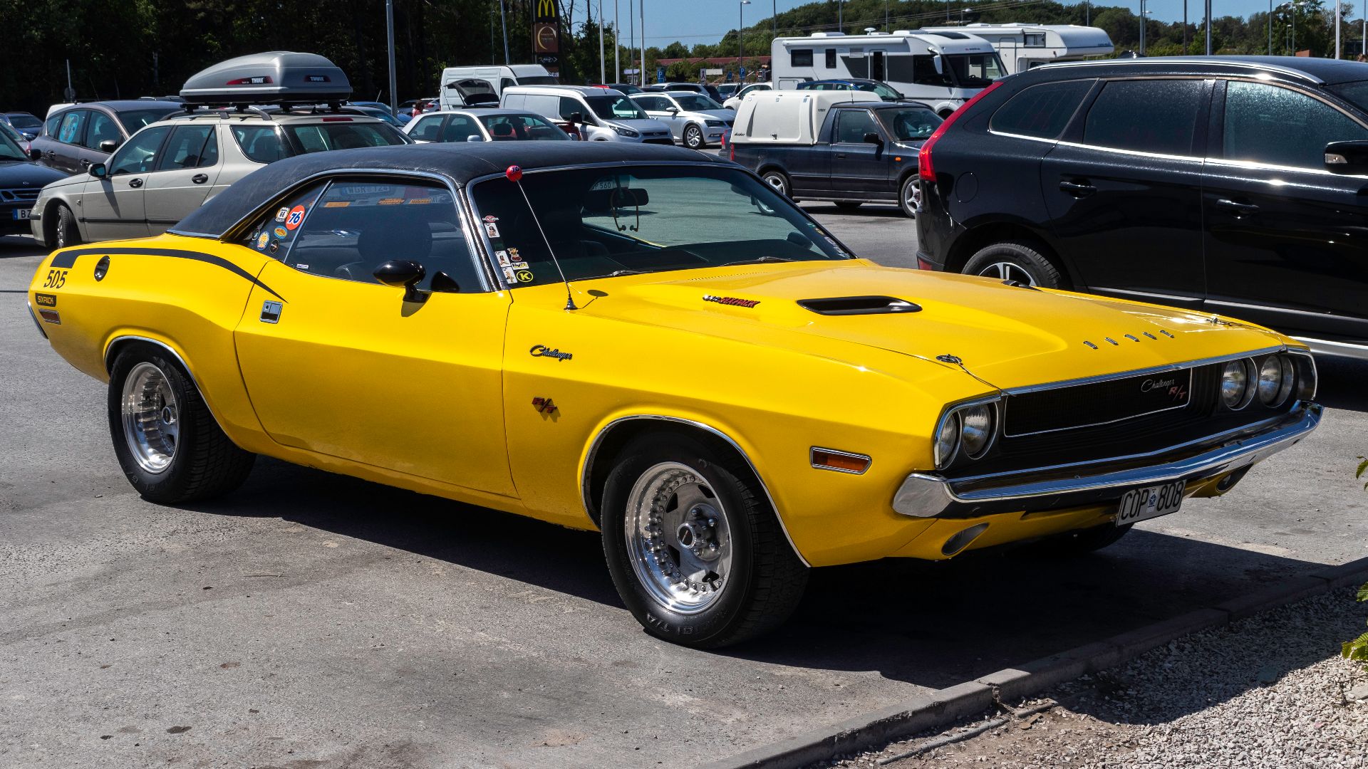 Dodge Challenger R/T de 1970 en Visby.