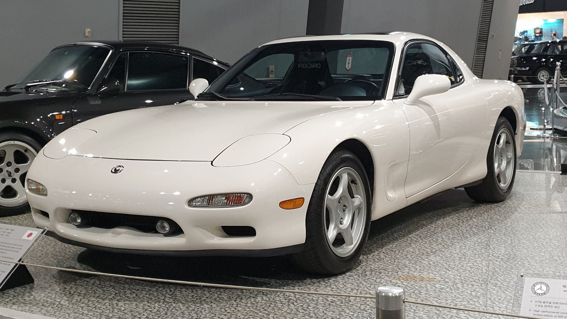 White 1994 Mazda RX-7 FD coupe