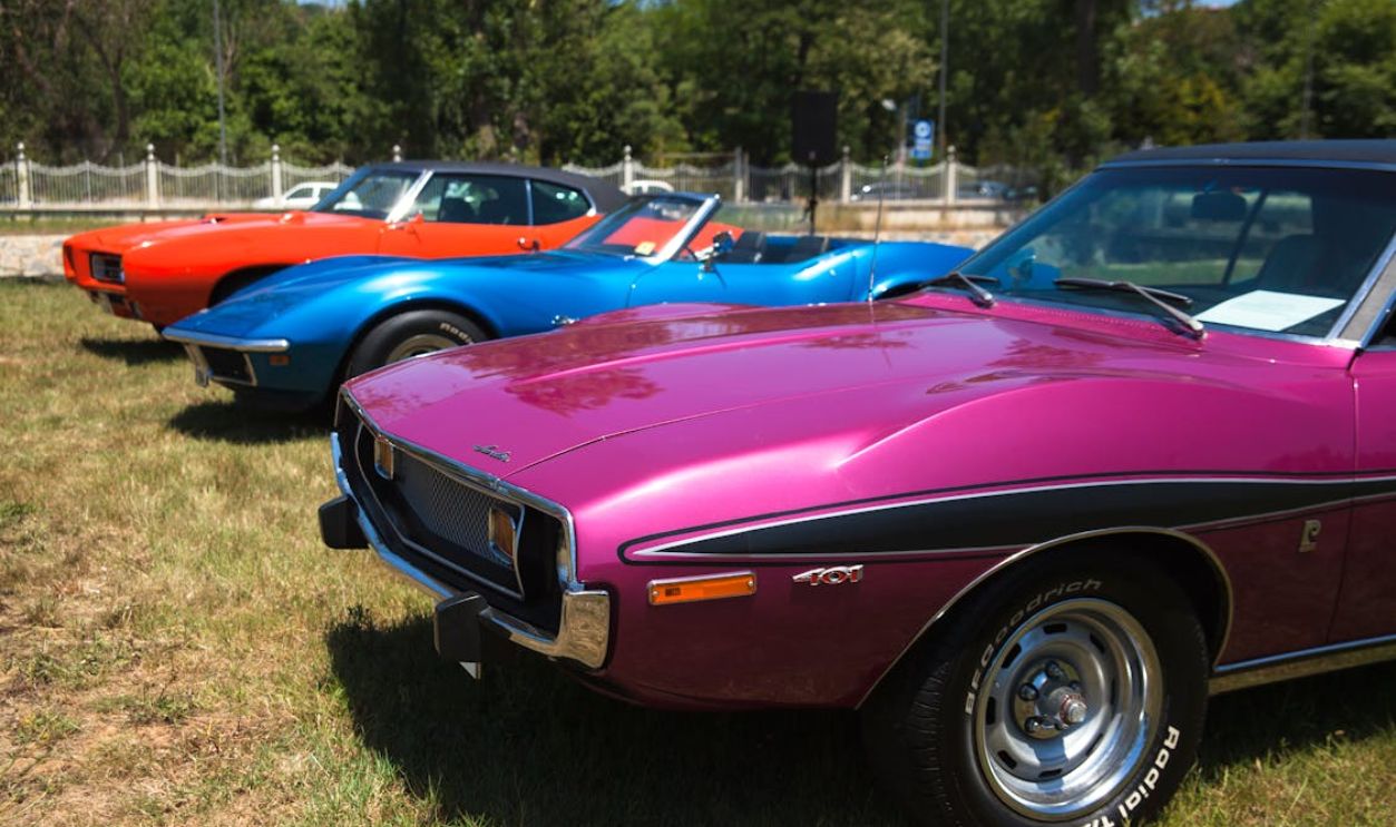 Modern Cars on Parking